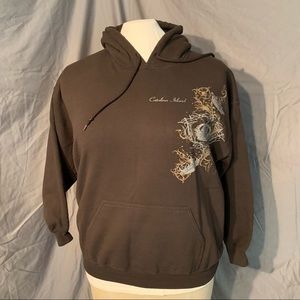 Catalina Island crown motif hoodie XL